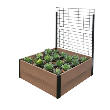 K2132 Deep Root Raised Garden Bed with Trellis